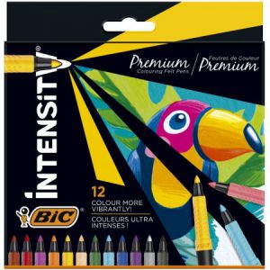 Pisaki Bic Intensity Premium, 12 kolorów